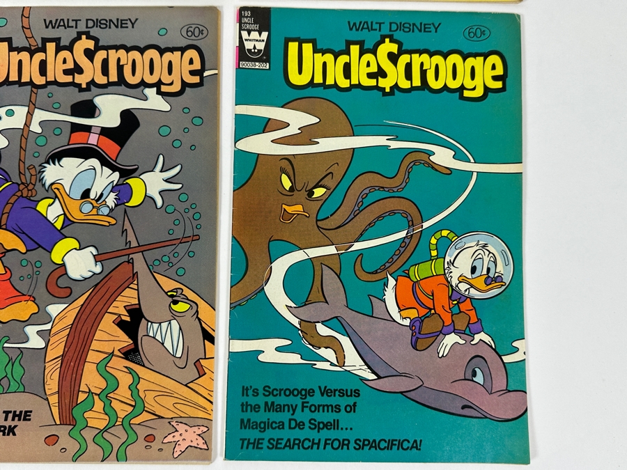 (6) Whitman Walt Disney Uncle Scrooge Comic Books [Photo 7]