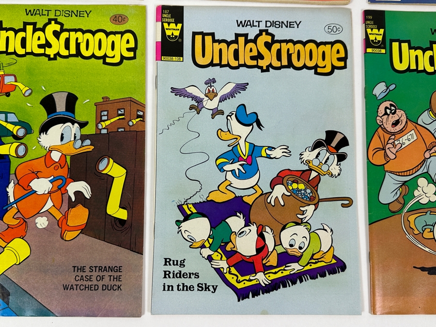 (6) Gold Key Comics / Whitman Walt Disney Uncle Scrooge Comic Books [Photo 6]