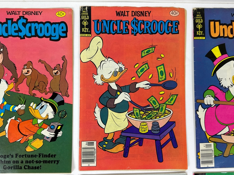 (6) Gold Key Comics / Whitman Walt Disney Uncle Scrooge Comic Books [Photo 3]