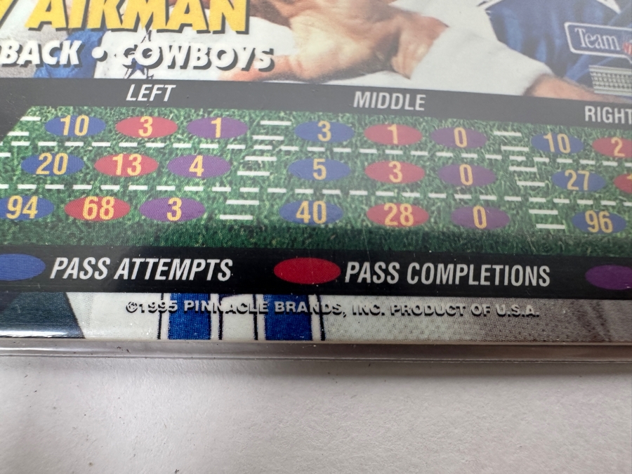 Vintage 1995 Pinnacle NFL Football Trading Cards [Photo 8]