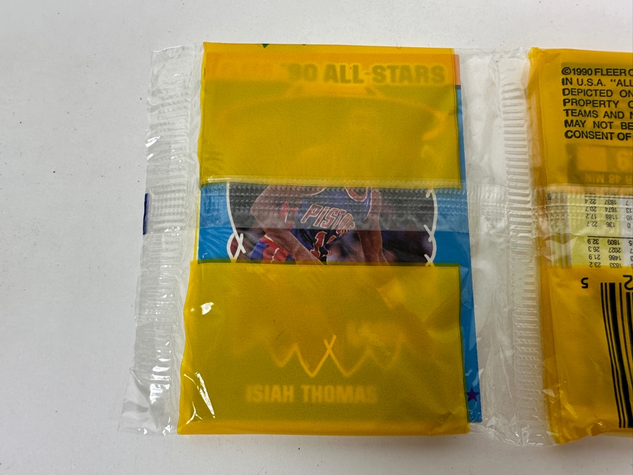 Fleer 1990 Factory Sealed Basketball Trading Cards Fifth Anniversary Edition [Photo 2]