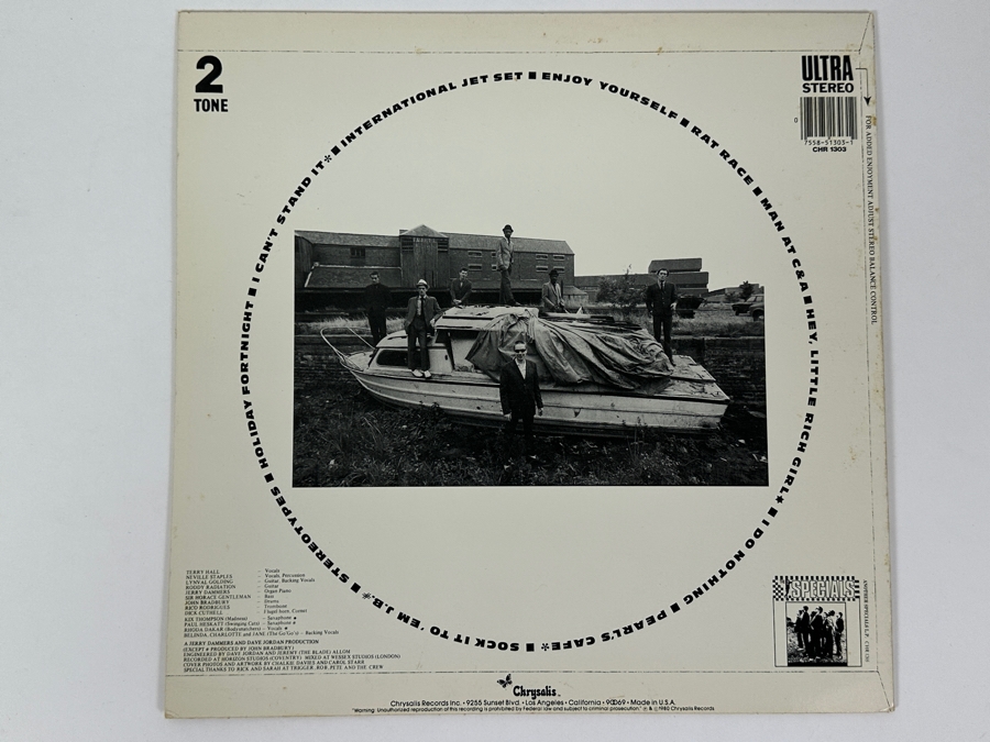 The Specials - More Specials Vinyl Record 1980 Chrysalis Records [Photo 2]