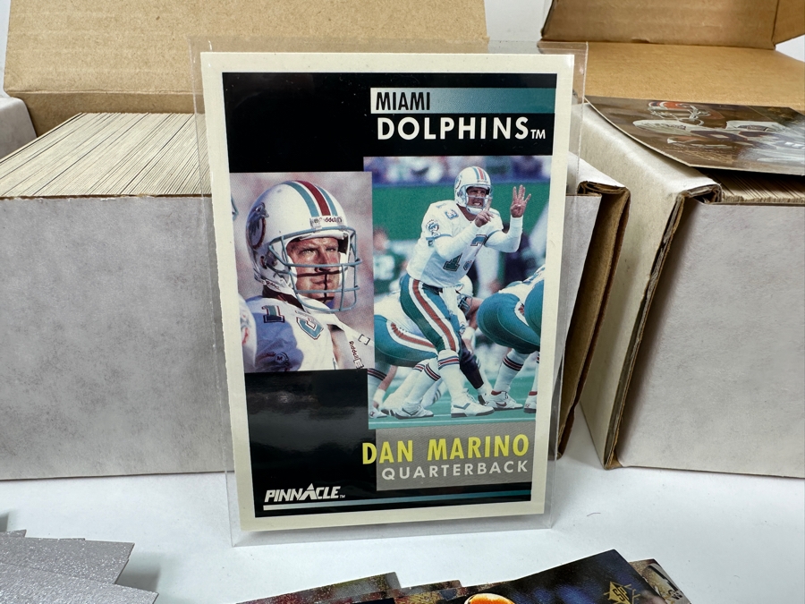 NFL Football Trading Cards Including Marshall Faulk Rookie Card And Other Rookie Cards - See Photos [Photo 11]