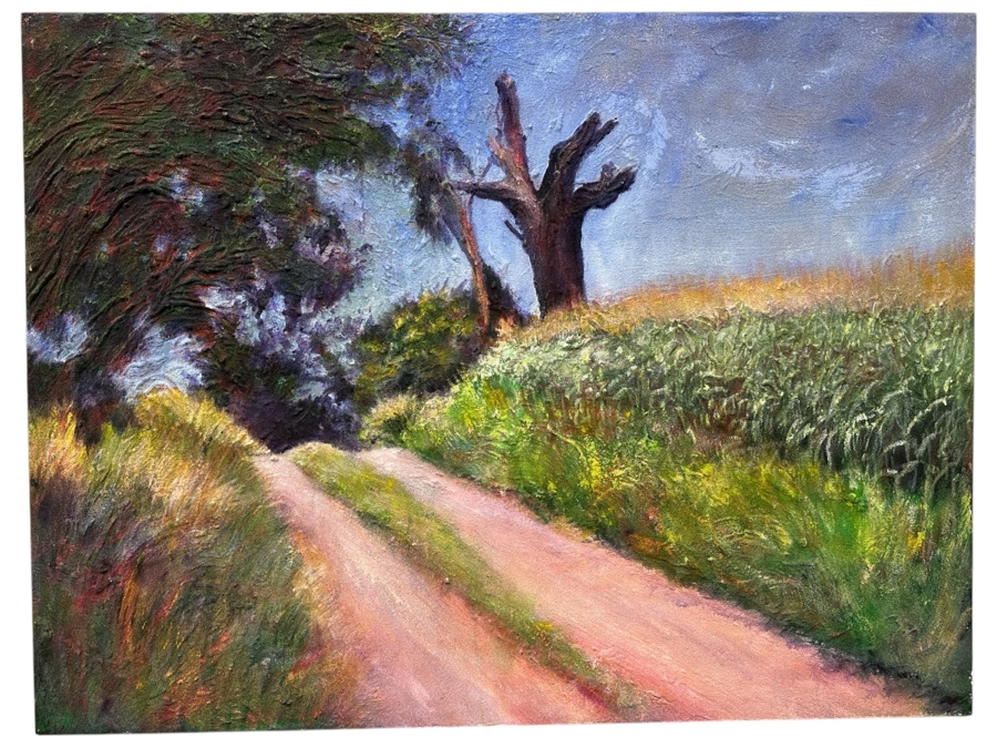 Gerrit Greve (1948-2024, Cardiff by the Sea, CA) Original Acrylic Painting On Canvas Untitled And Unsigned 60' X 45' Estimate $2,700 - $3,375