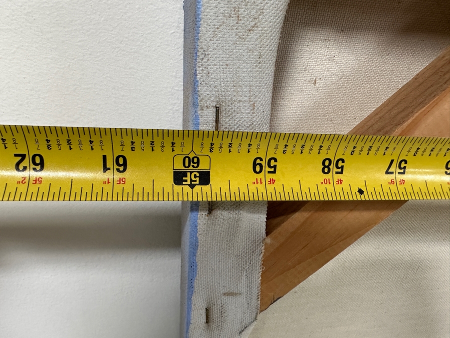 Gerrit Greve (1948-2024, Cardiff by the Sea, CA) Original Acrylic Painting On Canvas Untitled And Unsigned 60' X 45' Estimate $2,700 - $3,375 [Photo 9]