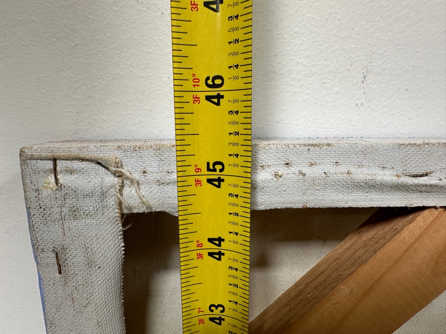 Gerrit Greve (1948-2024, Cardiff by the Sea, CA) Original Acrylic Painting On Canvas Untitled And Unsigned 60' X 45' Estimate $2,700 - $3,375 [Photo 10]