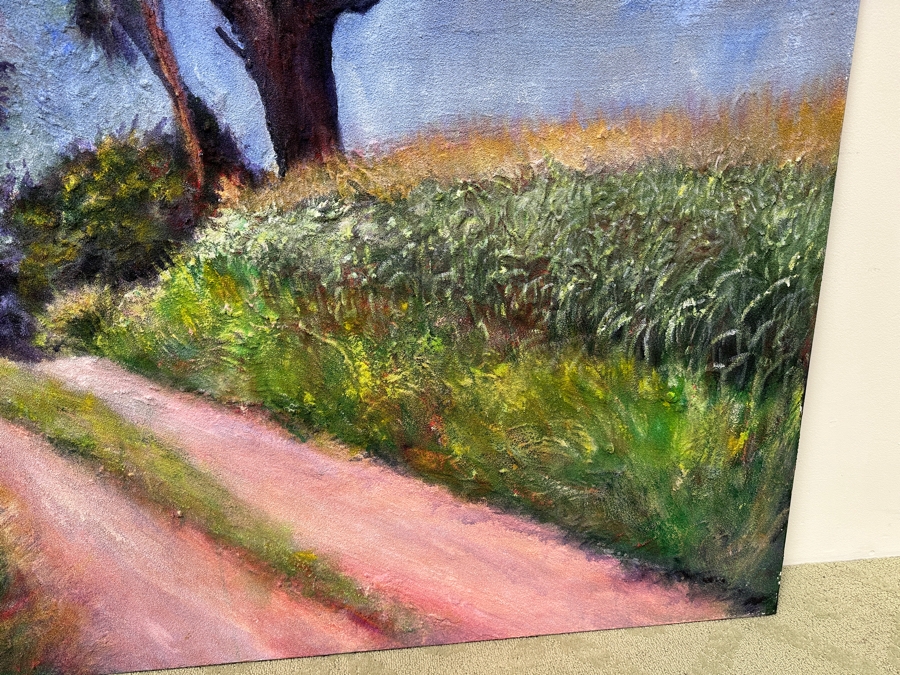 Gerrit Greve (1948-2024, Cardiff by the Sea, CA) Original Acrylic Painting On Canvas Untitled And Unsigned 60' X 45' Estimate $2,700 - $3,375 [Photo 3]