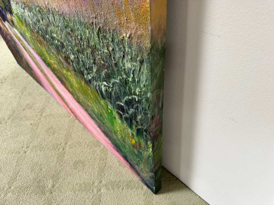 Gerrit Greve (1948-2024, Cardiff by the Sea, CA) Original Acrylic Painting On Canvas Untitled And Unsigned 60' X 45' Estimate $2,700 - $3,375 [Photo 7]