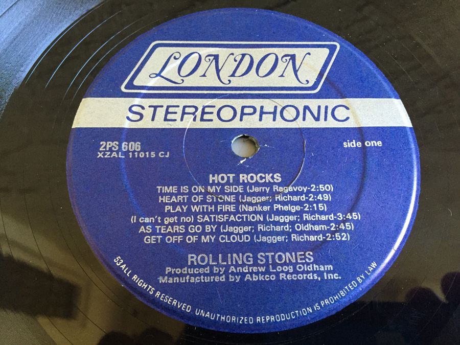 Rolling Stones, The ‎- Hot Rocks 1964-1971 - London Records ‎- 2PS 606/7  [Photo 9]