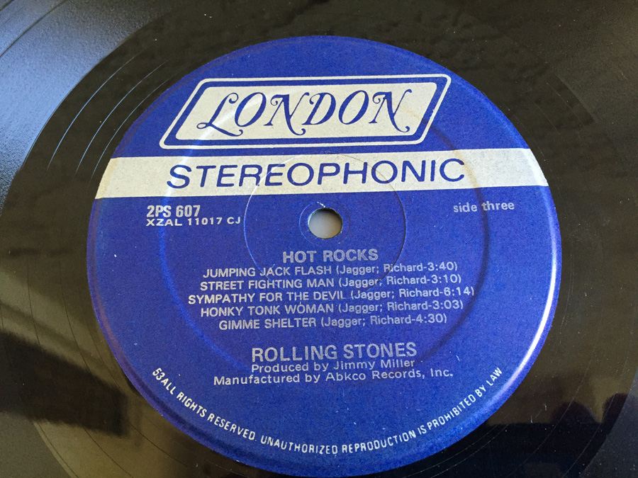 Rolling Stones, The ‎- Hot Rocks 1964-1971 - London Records ‎- 2PS 606/7  [Photo 5]