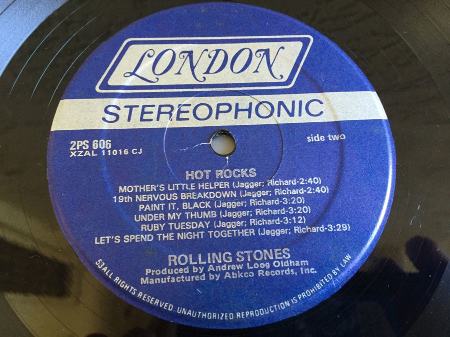 Rolling Stones, The ‎- Hot Rocks 1964-1971 - London Records ‎- 2PS 606/7  [Photo 11]