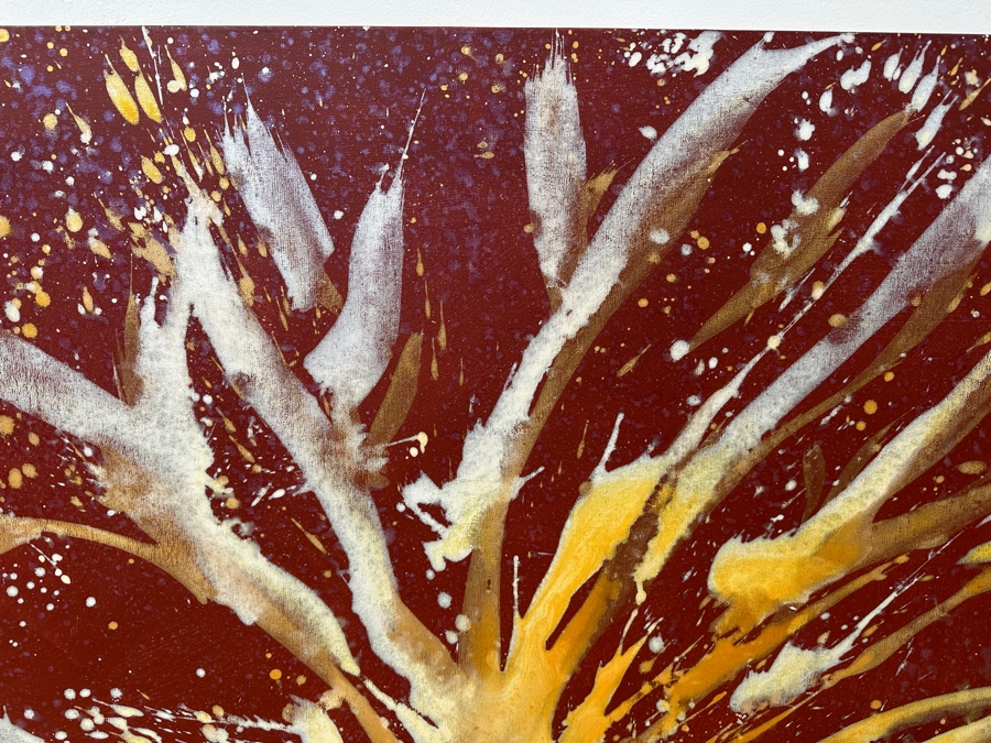 Gerrit Greve (1948-2024, Cardiff by the Sea, CA) Original Acrylic Painting On Canvas Untitled And Unsigned 72' X 48' Estimate $3,500 - $4,300 [Photo 4]