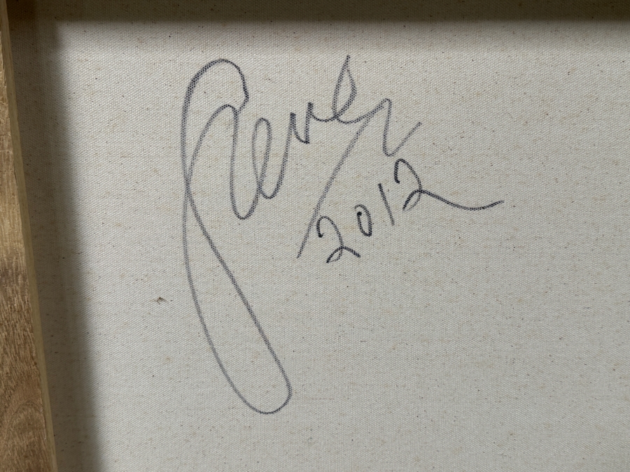 Gerrit Greve (1948-2024, Cardiff by the Sea, CA) Original Acrylic Painting On Canvas Untitled Signed Verso Dated 2012 72' X 48' Estimate $3,500 - $4,300 [Photo 7]