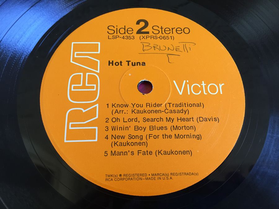 Hot Tuna ‎- Hot Tuna - RCA Victor ‎- LSP-4353 [Photo 6]