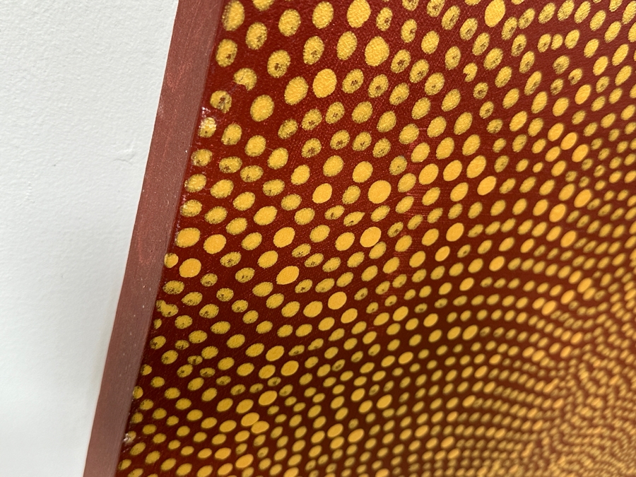 Gerrit Greve (1948-2024, Cardiff by the Sea, CA) Original Acrylic Painting On Canvas Untitled Unsigned 72' X 36' Estimate $2,500 - $3,200 [Photo 3]