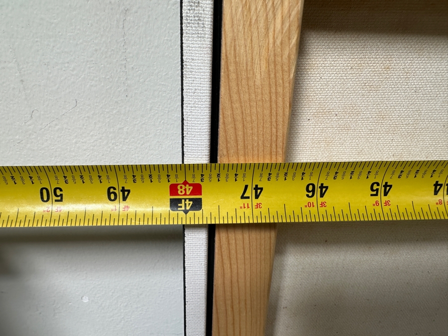 Gerrit Greve (1948-2024, Cardiff by the Sea, CA) Original Acrylic Painting On Canvas Abstract Color Field In Manner Of Mark Rothko Signed Verso Dated 2003 48' X 48' Estimate $2,300 - $2,900 [Photo 10]