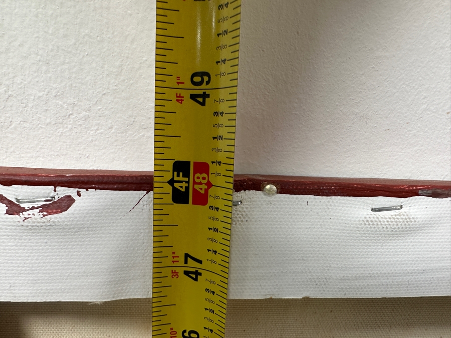 Gerrit Greve (1948-2024, Cardiff by the Sea, CA) Original Acrylic Painting On Canvas Untitled Signed Verso Dated 2008 48' X 48' Estimate $2,300 - $2,900 [Photo 10]