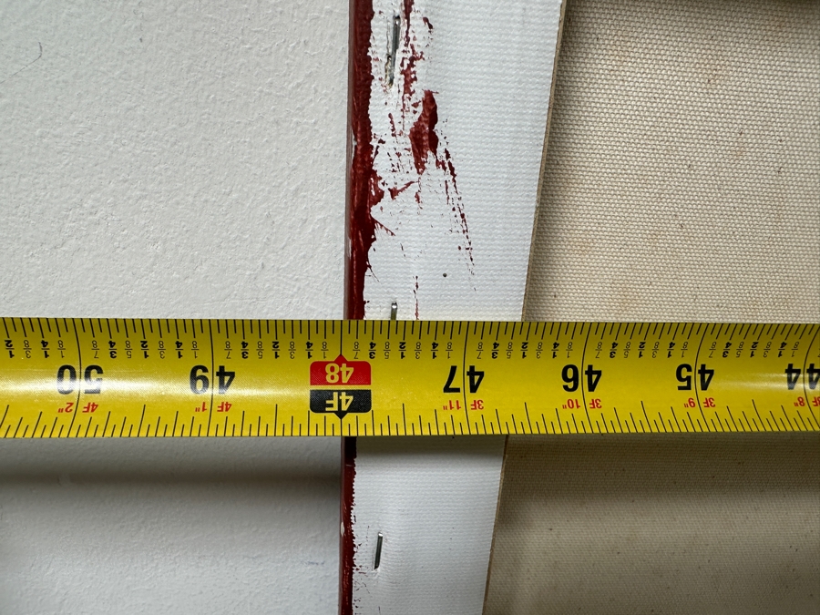 Gerrit Greve (1948-2024, Cardiff by the Sea, CA) Original Acrylic Painting On Canvas Untitled Signed Verso Dated 2008 48' X 48' Estimate $2,300 - $2,900 [Photo 9]