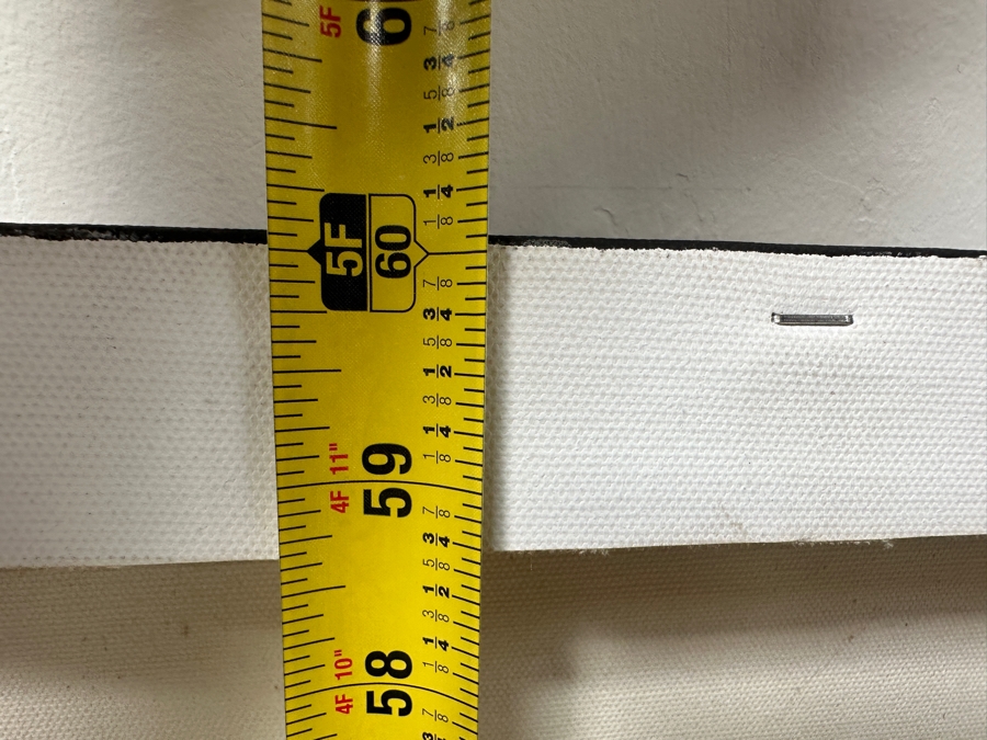 Gerrit Greve (1948-2024, Cardiff by the Sea, CA) Original Acrylic Painting On Canvas Abstract Color Field In Manner Of Mark Rothko Titled '#357' Signed Verso Dated 2006 40' X 60' Estimate $2,400 - $3,000 Retails $6,900 [Photo 10]