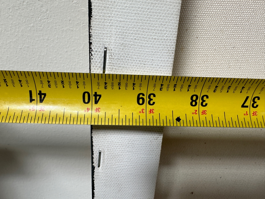 Gerrit Greve (1948-2024, Cardiff by the Sea, CA) Original Acrylic Painting On Canvas Abstract Color Field In Manner Of Mark Rothko Titled '#357' Signed Verso Dated 2006 40' X 60' Estimate $2,400 - $3,000 Retails $6,900 [Photo 9]