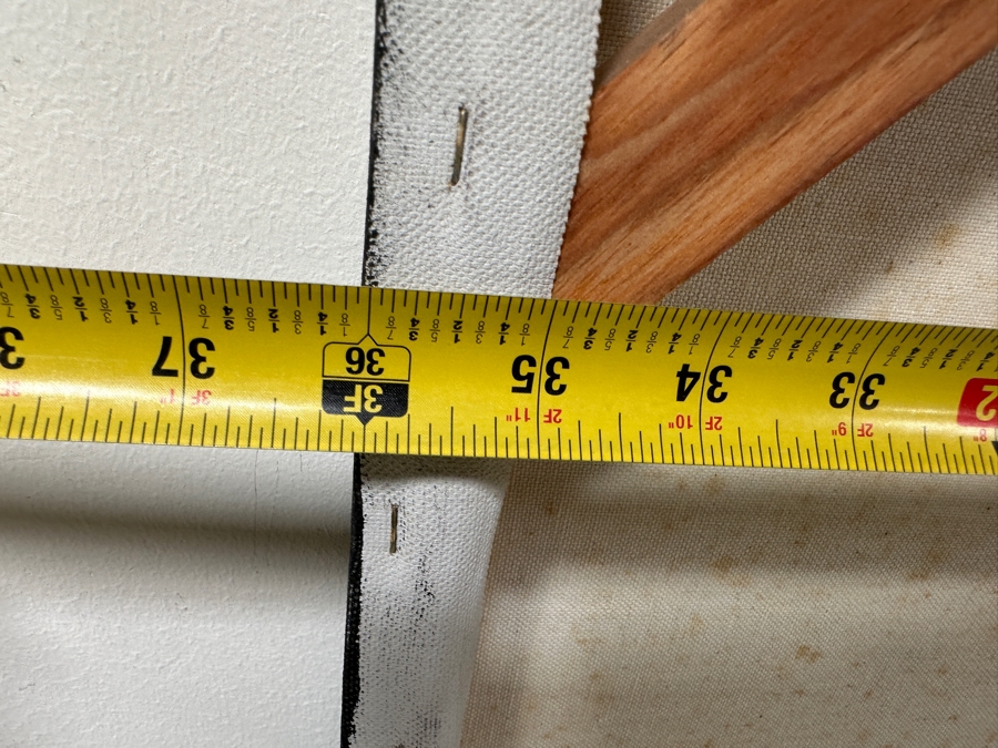 Gerrit Greve (1948-2024, Cardiff by the Sea, CA) Original Acrylic Painting On Canvas Of A Pink Rose Signed Lower Right Dated 1994 36' X 48' Estimate $1,700 - $2,200 [Photo 7]