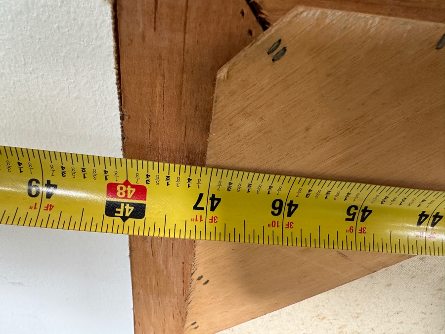 Gerrit Greve (1948-2024, Cardiff by the Sea, CA) Original Acrylic Painting On Canvas Titled 'The Witness' Signed Lower Right 48' X 36' Estimate $1,700 - $2,200 [Photo 12]