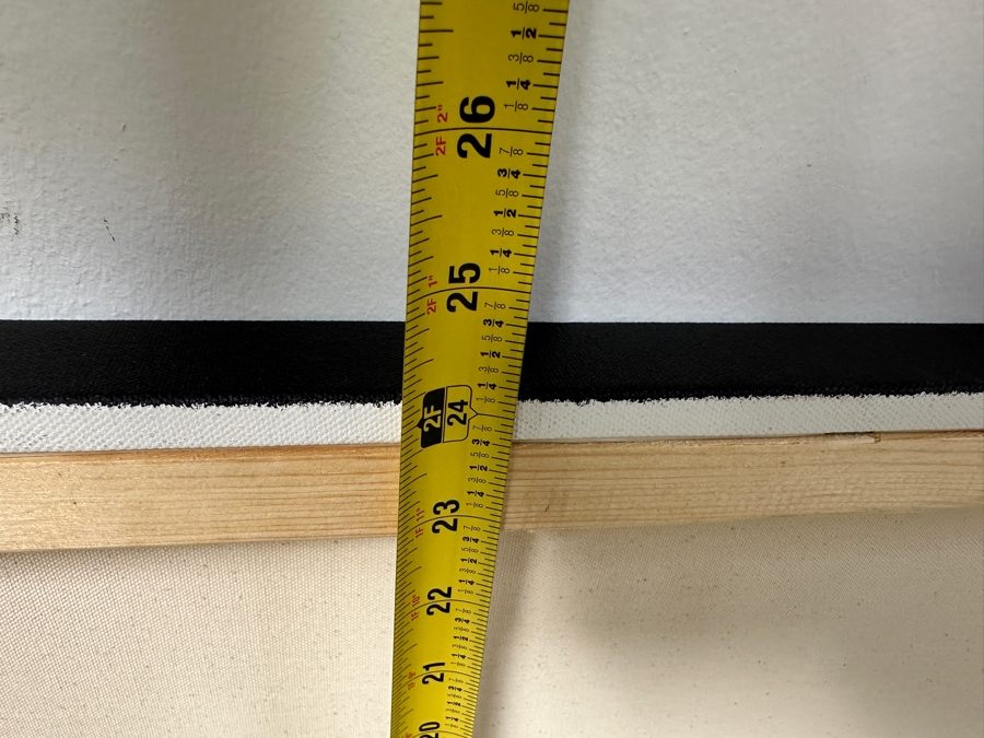 Gerrit Greve (1948-2024, Cardiff by the Sea, CA) Original Acrylic Painting On Canvas Titled 'Wild Waters' Signed Lower Right And Verso Dated 2019 48' X 24' Estimate $1,200 - $1,400 [Photo 8]