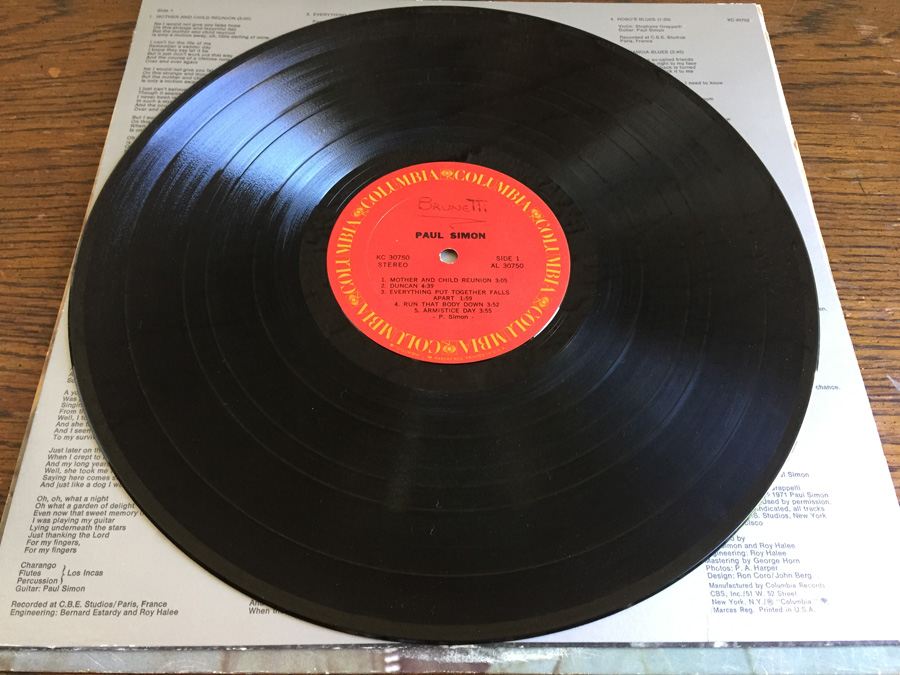 Paul Simon ‎- Paul Simon - Columbia ‎- KC 30750 [Photo 3]