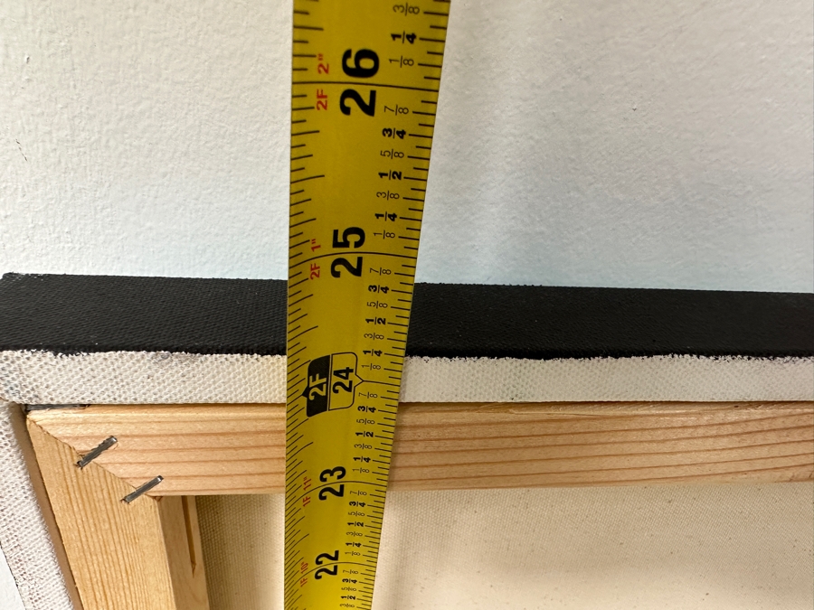 Gerrit Greve (1948-2024, Cardiff by the Sea, CA) Original Acrylic Painting On Canvas Titled 'Early Easter Waters' Signed Lower Right And Verso Dated 2019 48' X 24' Estimate $1,200 - $1,400 [Photo 9]