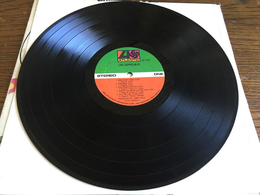 Led Zeppelin ‎- Led Zeppelin III - Atlantic ‎- SD 7201 [Photo 4]