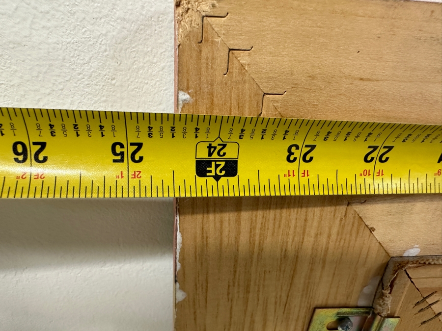 Gerrit Greve (1948-2024, Cardiff by the Sea, CA) Original Acrylic Painting On Canvas Titled “Elegy #48: The Dream” with Custom Matching Frame Signed Bottom Right Dated 1994 18” X 36” Framed: 24” x 42.5” Estimate $650 - $800 [Photo 13]