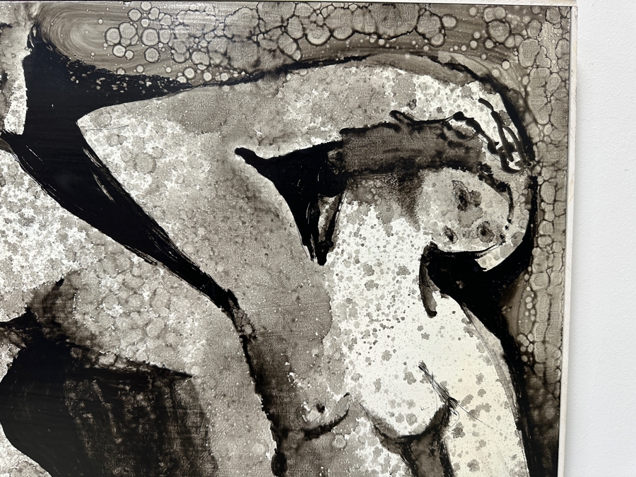 Gerrit Greve (1948-2024, Cardiff by the Sea, CA) Original Acrylic Painting On Board Titled “New Antiquity” Signed Bottom Right 30” x 43.5” Estimate $1,300 - $1,600 [Photo 4]