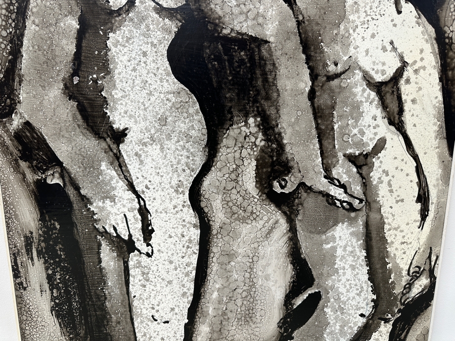 Gerrit Greve (1948-2024, Cardiff by the Sea, CA) Original Acrylic Painting On Board Titled “New Antiquity” Signed Bottom Right 30” x 43.5” Estimate $1,300 - $1,600 [Photo 5]