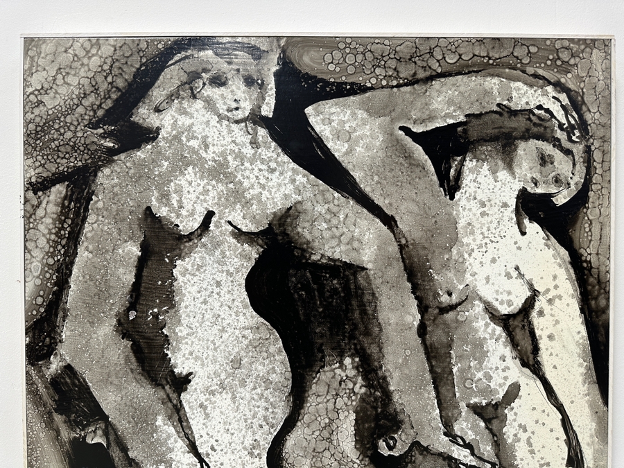 Gerrit Greve (1948-2024, Cardiff by the Sea, CA) Original Acrylic Painting On Board Titled “New Antiquity” Signed Bottom Right 30” x 43.5” Estimate $1,300 - $1,600 [Photo 2]