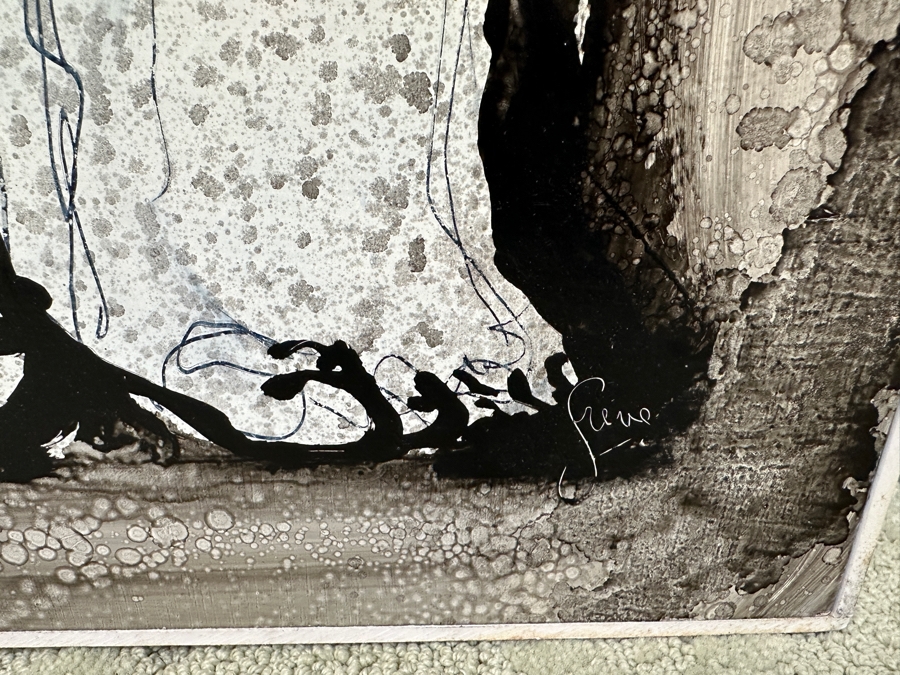 Gerrit Greve (1948-2024, Cardiff by the Sea, CA) Original Acrylic Painting On Board Titled “New Antiquity” Signed Bottom Right 30” x 43.5” Estimate $1,300 - $1,600 [Photo 7]