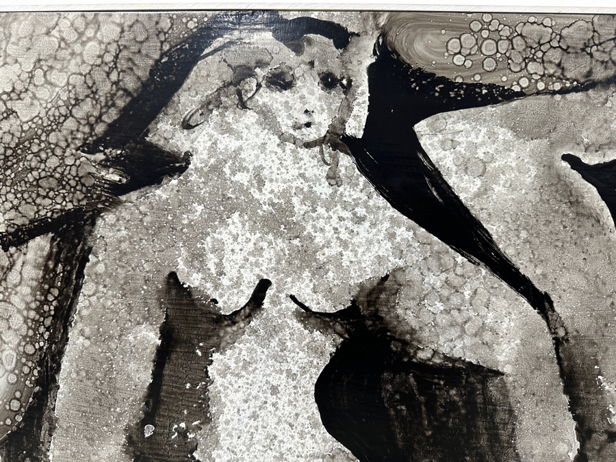 Gerrit Greve (1948-2024, Cardiff by the Sea, CA) Original Acrylic Painting On Board Titled “New Antiquity” Signed Bottom Right 30” x 43.5” Estimate $1,300 - $1,600 [Photo 3]