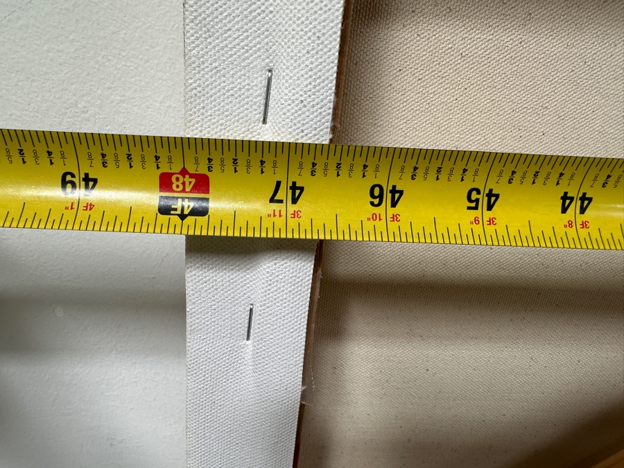 Gerrit Greve (1948-2024, Cardiff by the Sea, CA) Original Acrylic Painting On Canvas Signed Bottom Left 48” X 48” Estimate $2,300 - $2,900 [Photo 7]