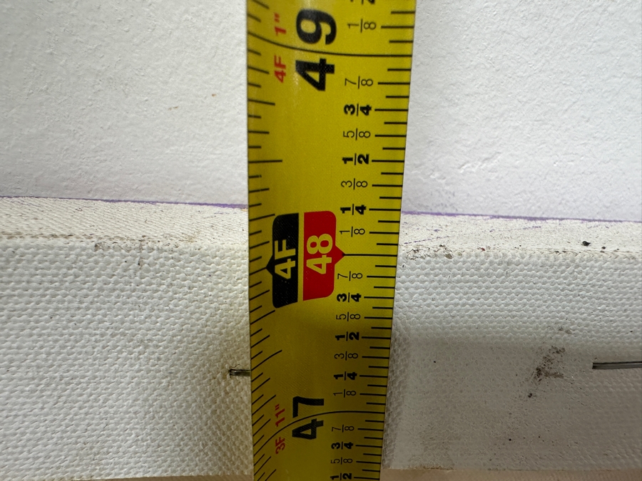 Gerrit Greve (1948-2024, Cardiff by the Sea, CA) Original Acrylic Painting On Canvas Signed Bottom Left 48” X 48” Estimate $2,300 - $2,900 [Photo 8]