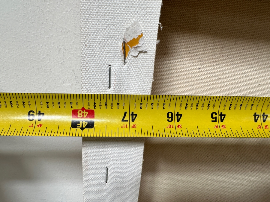 Gerrit Greve (1948-2024, Cardiff by the Sea, CA) Original Acrylic Painting On Canvas Signed Bottom Left 48” X 48” Estimate $2,300 - $2,900 [Photo 7]