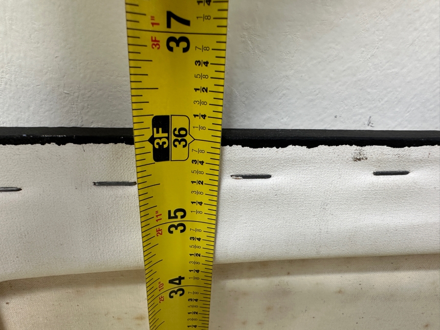 Gerrit Greve (1948-2024, Cardiff by the Sea, CA) Original Acrylic Sand Mixed Media Painting On Canvas Titled “Water Poem” Signed Verso Dated 2006 22” X 36” Estimate $800-$1,000 [Photo 9]