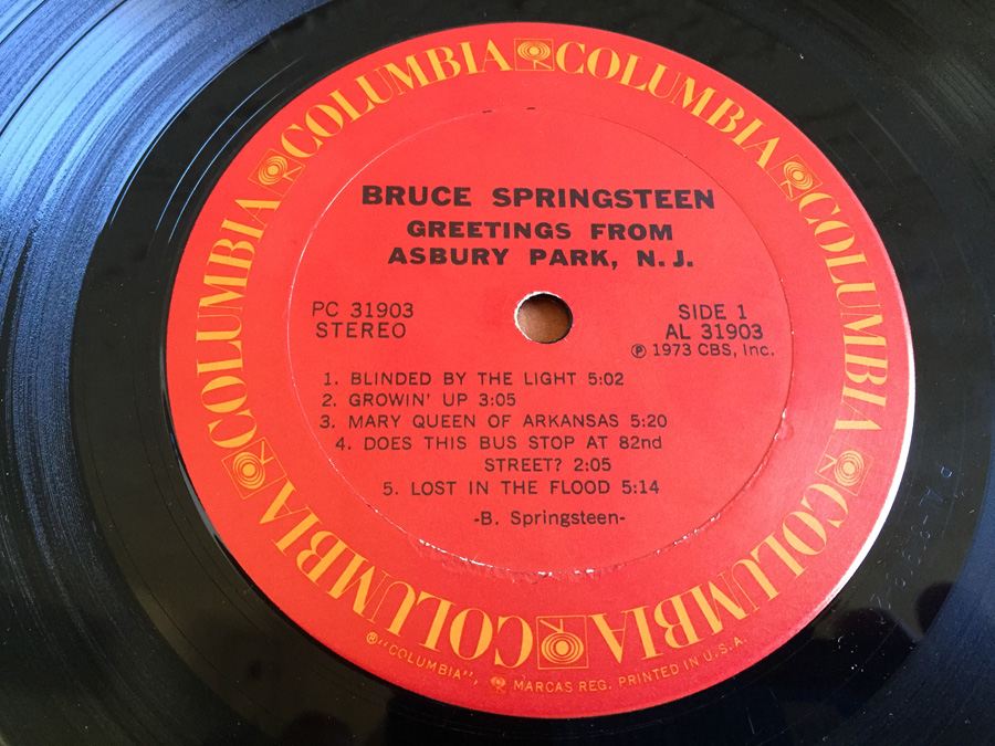 Bruce Springsteen ‎- Greetings From Asbury Park, N.J.  - Columbia ‎- PC 31903 [Photo 5]