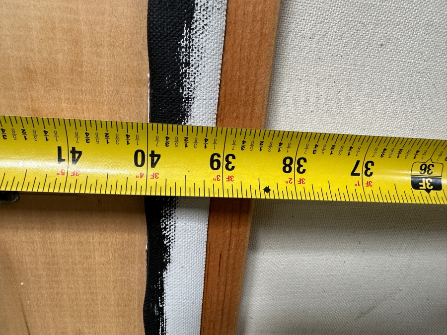 Gerrit Greve (1948-2024, Cardiff by the Sea, CA) Original Acrylic Painting On Canvas Titled “Elegy #3: Inner Light” Matching Frame with Carbon Transfers Signed Verso Dated 1993/1998 40” X 48” Framed: 46.5” x 54.5” Estimate $1,900 - $2,400 Retails $6,000 [Photo 17]