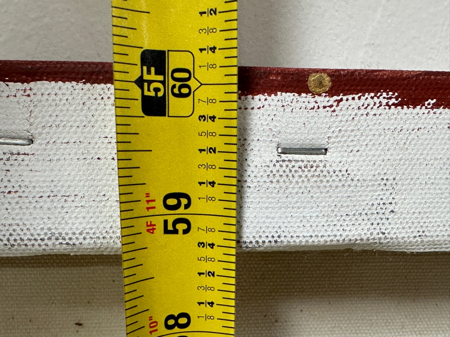 Gerrit Greve (1948-2024, Cardiff by the Sea, CA) Original Acrylic Icon Painting On Canvas Titled “Deisis 4” Signed Verso Dated 2012 40” X 60” Estimate $2,400 - $3,000 [Photo 14]