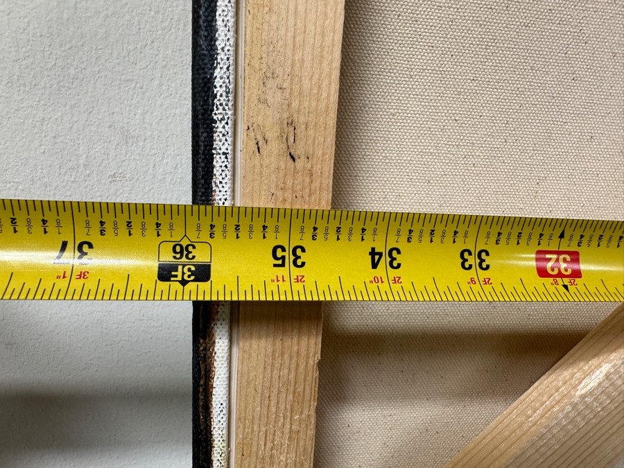 Gerrit Greve (1948-2024, Cardiff by the Sea, CA) Original Acrylic Spirit Boat Painting On Canvas Titled 'Voyage 87” Signed Verso Dated 2012 36” X 60” Estimate $2,200 - $2,700 [Photo 11]