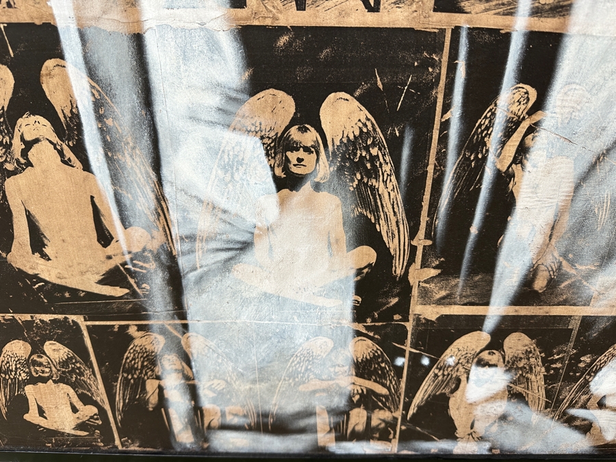 Gerrit Greve (1948-2024, Cardiff by the Sea, CA) Original Acrylic Painting with Carbon Transfers On Canvas Titled “Passage 6” Signed Verso Dated 1996 48” x 48” Estimate $2,300 - $2,900 [Photo 10]