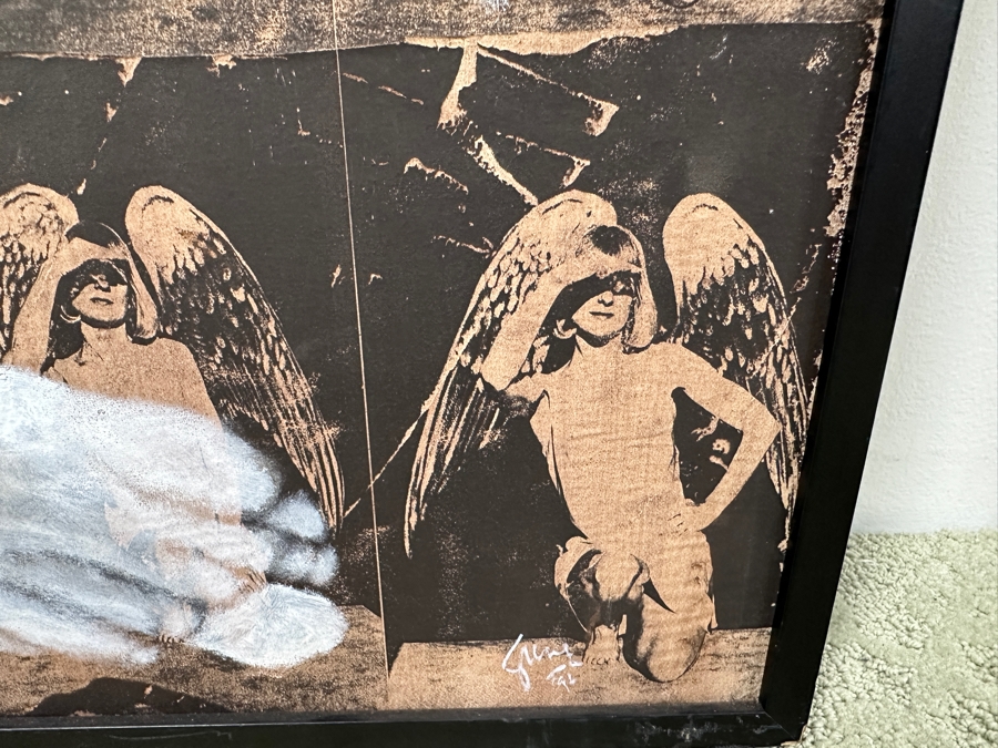 Gerrit Greve (1948-2024, Cardiff by the Sea, CA) Original Acrylic Painting with Carbon Transfers On Canvas Titled “Passage 6” Signed Verso Dated 1996 48” x 48” Estimate $2,300 - $2,900 [Photo 12]