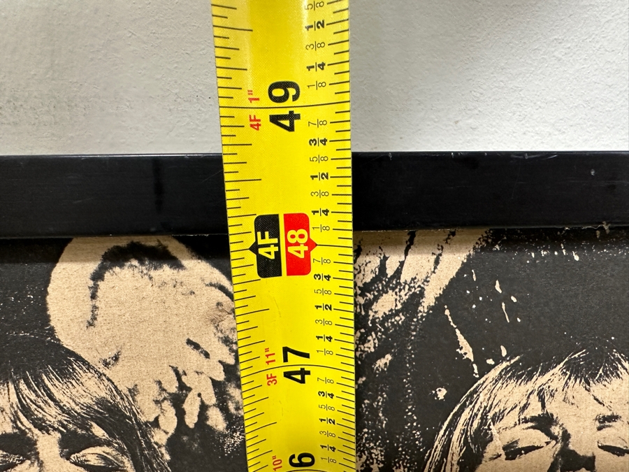 Gerrit Greve (1948-2024, Cardiff by the Sea, CA) Original Acrylic Painting with Carbon Transfers On Canvas Titled “Passage 6” Signed Verso Dated 1996 48” x 48” Estimate $2,300 - $2,900 [Photo 15]