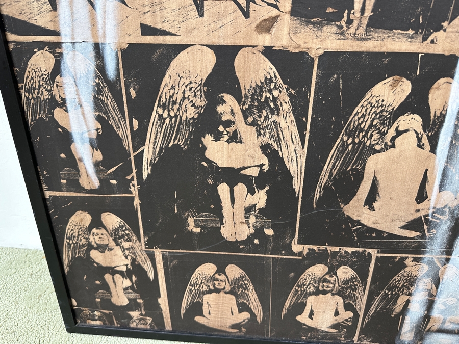 Gerrit Greve (1948-2024, Cardiff by the Sea, CA) Original Acrylic Painting with Carbon Transfers On Canvas Titled “Passage 6” Signed Verso Dated 1996 48” x 48” Estimate $2,300 - $2,900 [Photo 2]