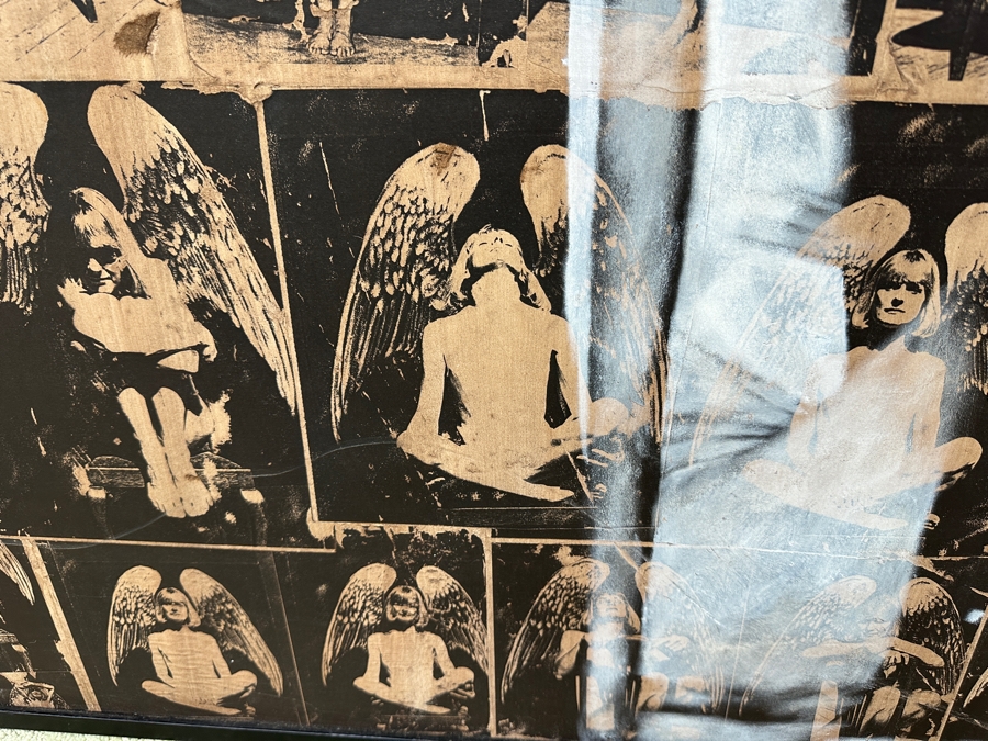 Gerrit Greve (1948-2024, Cardiff by the Sea, CA) Original Acrylic Painting with Carbon Transfers On Canvas Titled “Passage 6” Signed Verso Dated 1996 48” x 48” Estimate $2,300 - $2,900 [Photo 11]