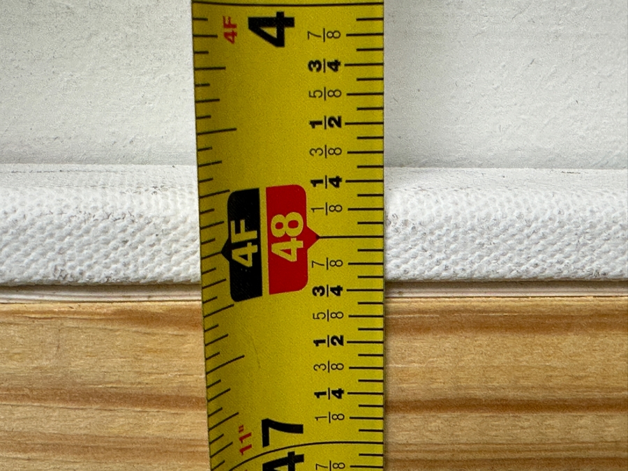 Gerrit Greve (1948-2024, Cardiff by the Sea, CA) Original Acrylic Painting On Canvas Titled “Winter Surf” Signed Verso Dated 2019 72” X 48” Estimate $3,500 - $4,300 [Photo 10]